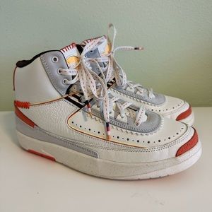 Size 6.5M, 8W - Jordan 2 x Maison Chateau Rogue United Youth International